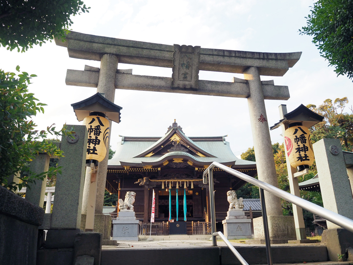赤羽八幡神社からの景色