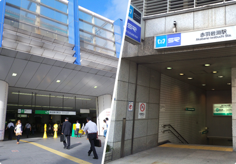 JR赤羽駅・東京メトロ赤羽岩淵駅画像