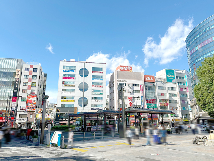 赤羽駅前バスターミナル画像