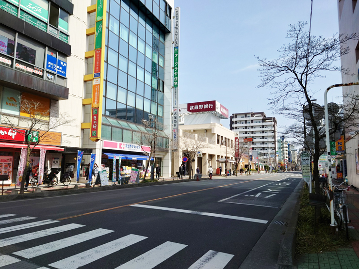 西川口駅東口街並み画像