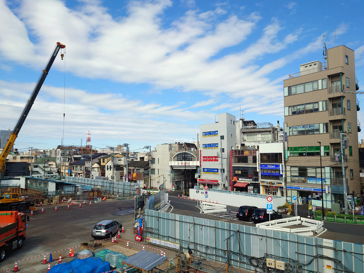 十条駅前再開発画像
