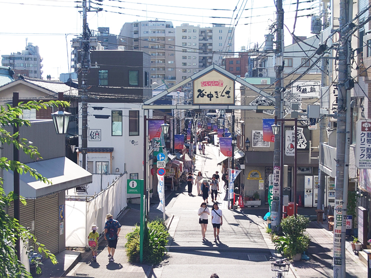 谷中銀座商店街画像