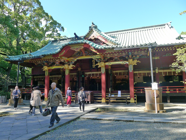 根津神社画像