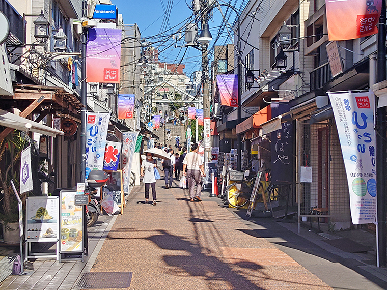 谷中銀座商店街画像