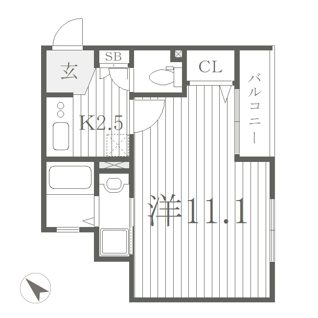 Aタイプ間取り図