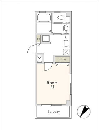 C Type間取り画像