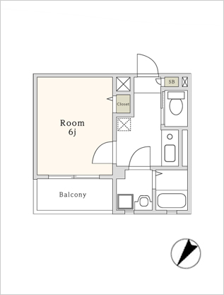 B Type間取り画像