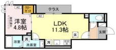 セレスティア豊島Sの間取り図