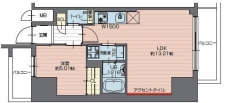 プレジオ西新井の間取り図