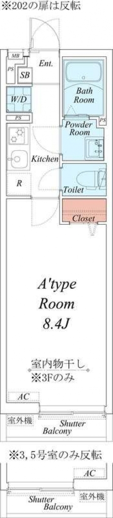 リブリ・メリッツライフの間取り図