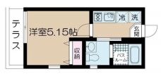 NSGATE西新井の間取り図