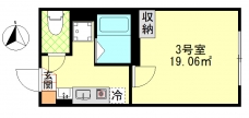 プレット蓮根の間取り図