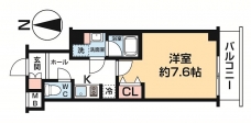 アンベリール大山ＷＥＳＴの間取り図