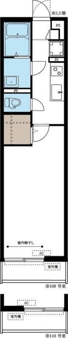 リブリ・新都心Ⅱの間取り図