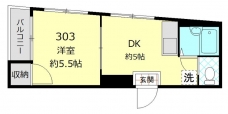 シティコート十条の間取り図