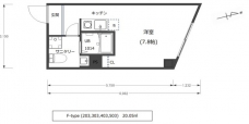 ウィズ高島平の間取り図