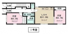 ヴィヴァンテＹの間取り図