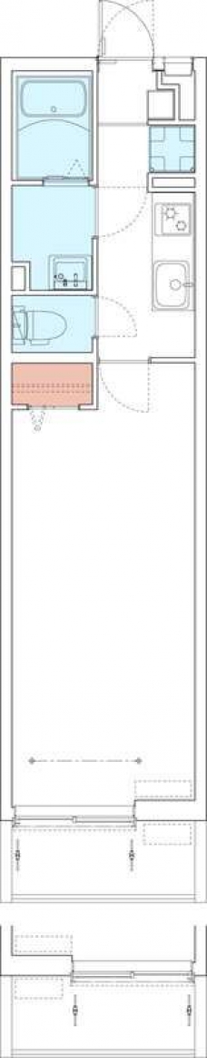 リブリ・シャン.ハイツ 中浦和の間取り図