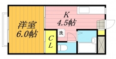 メルロDの間取り図
