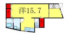 浜田ビルの間取り図