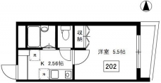 メゾン・ブランシェの間取り図
