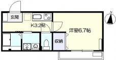 サンパレスの間取り図