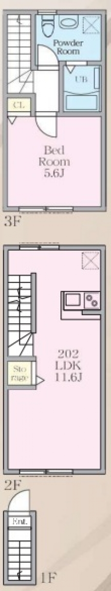 ノーザンロード東武練馬Ⅱの間取り図