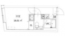 フラシア北赤羽の間取り図