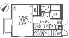 ラ・フルールKの間取り図