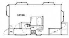 吉江荘の間取り図