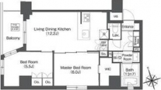 コンフォリア日暮里の間取り図