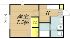ドミールの間取り図