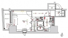 フェルクルールプレスト池袋WESTの間取り図