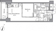 レジディア水道橋の間取り図