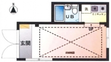 堀船マンションの間取り図