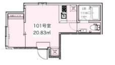 成増３丁目アパートの間取り図