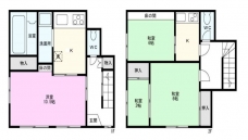 前野町６丁目戸建の間取り図