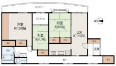 コーポアポロンの間取り図