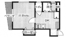 セントゥレ十条Ⅰの間取り図