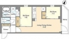 グランカーサ千駄木の間取り図