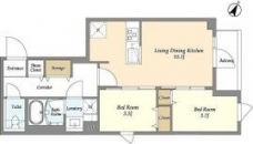 グランカーサ千駄木の間取り図