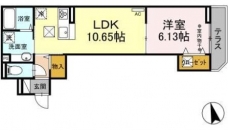 アヴァンス豊島Bの間取り図
