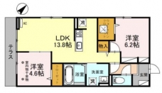 ベルクレストの間取り図
