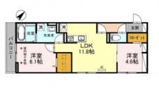 ベルクレストの間取り図