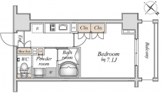 Ｌａ　Ｄｏｕｃｅｕｒ巣鴨の間取り図