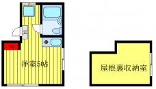 リック坂下の間取り図