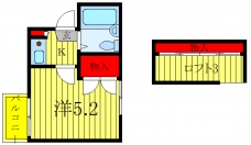サンエール十条の間取り図