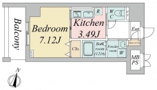 エスティメゾン浦和の間取り図