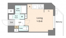 Alivis本郷三丁目の間取り図