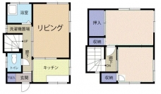 北与野戸建の間取り図